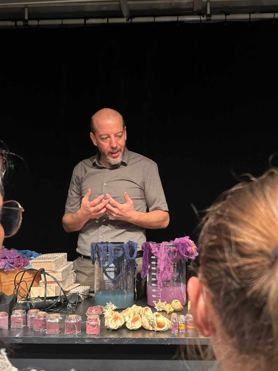 Mohamed Nouira visiting the Museum of Modern Art in Geneva